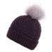 Fashion  Diamond Weave Knit Pompom Beanie Cap Winter Warm Hat  eb-31767556